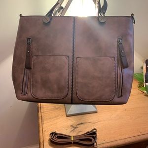 Ron Pon Pon Raven Handbag NWOT